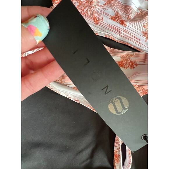 Noli Swimwear Isla One Piece Swimsuit Paradise Orange Size M NWT - Picture 7 of 7